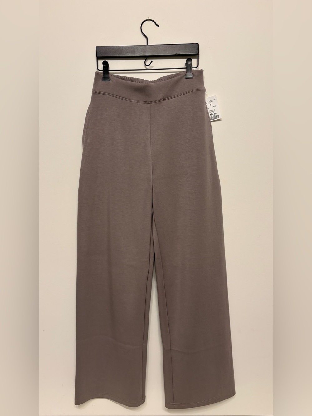 Taupe softstreme fabric pants sz s small new